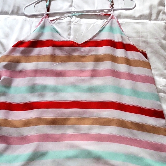 Stipe Sleveless Top - Picture 1 of 2